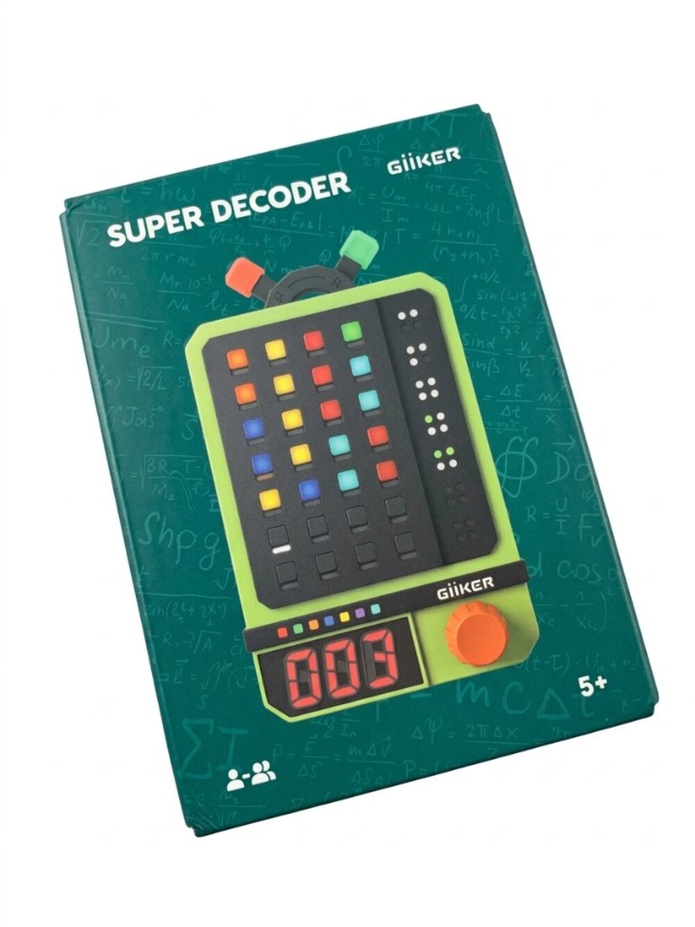 Gikker Super Decoder Game Console Puzzle Brain Toy 5+